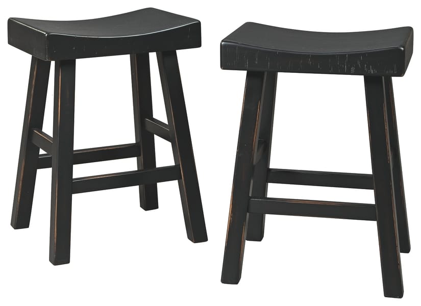 Ashley Bar and Game Room Glosco Counter Height Bar Stool (QTY 2) D548-524