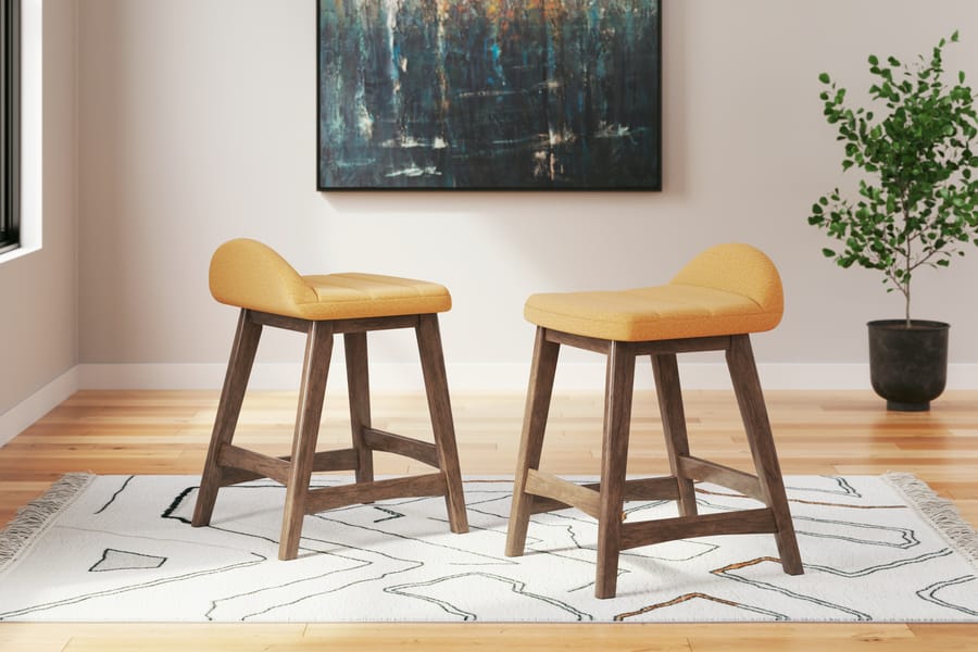 Ashley Bar and Game Room Lyncott Counter Height Bar Stool D615-424