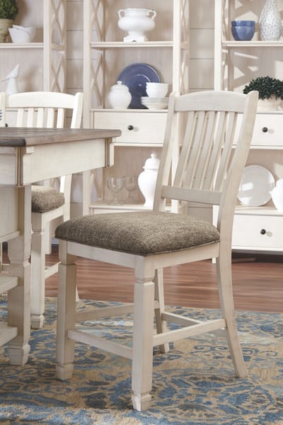 Ashley Bar and Game Room Bolanburg Counter Height Bar Stool (QTY 2) D647-124