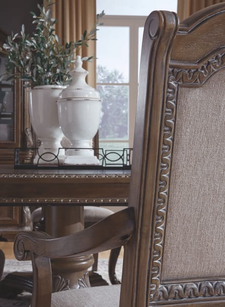 Ashley Dining Room Dining UPH Arm Chair (QTY 2) D803-01A