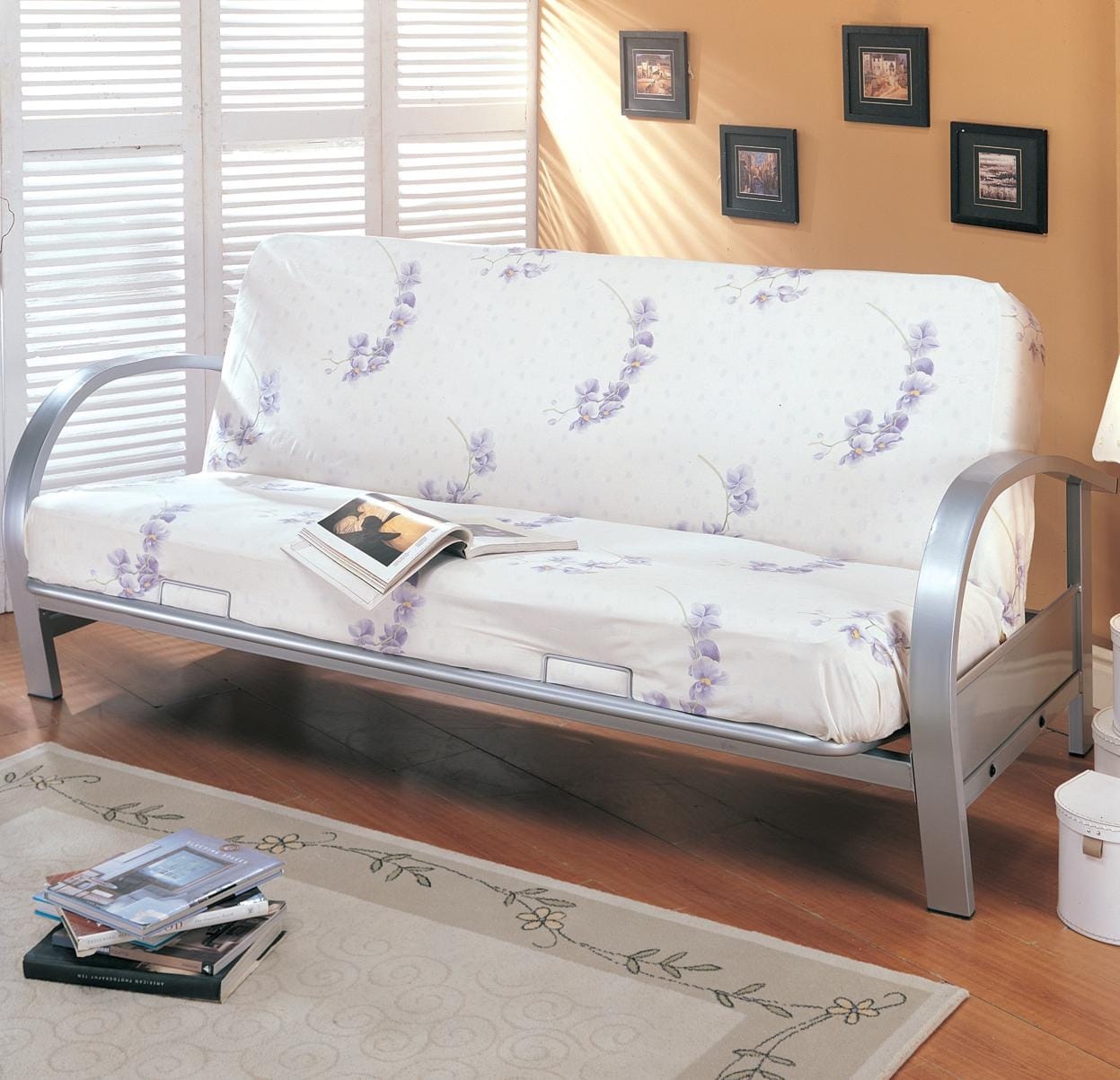 Coaster Living Room Futon Frame 7251