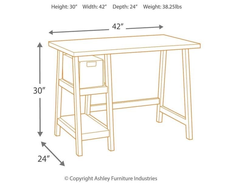Ashley Home Office Mirimyn 42'' Home Office Desk H505-710