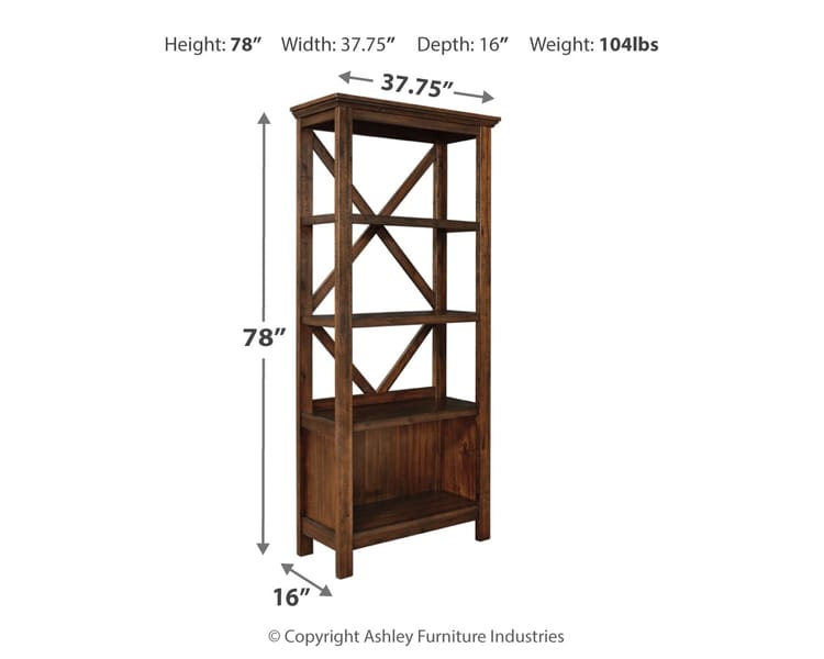 Ashley Home Office Baldridge 75'' Bookcase H675-17
