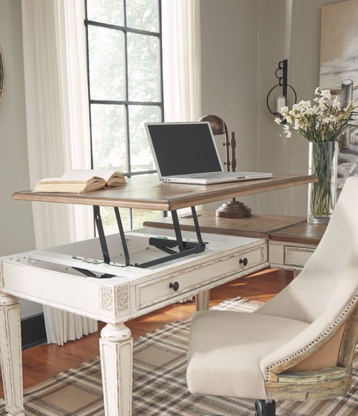 Ashley Home Office Realyn Home Office Lift Top Desk H743-134