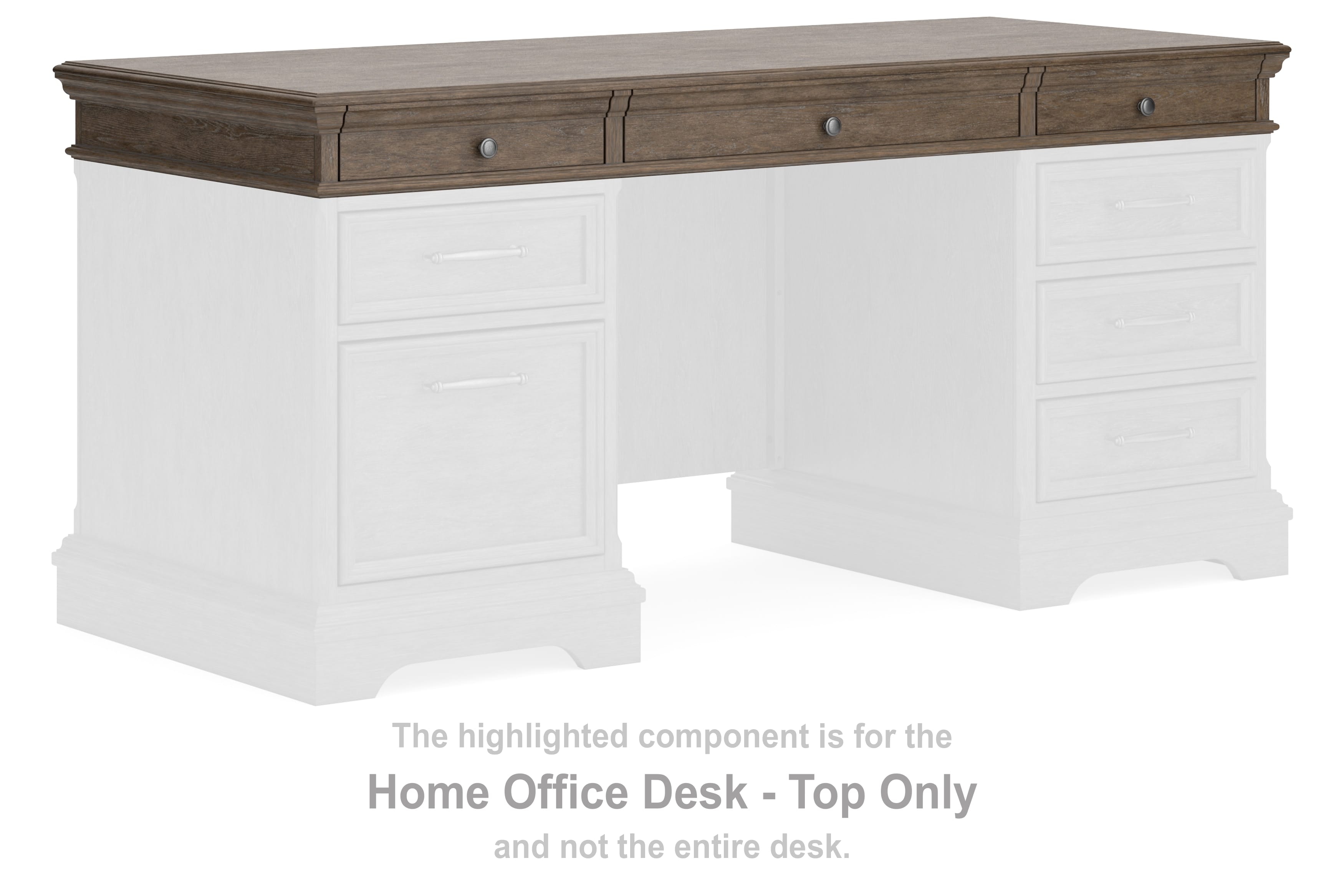 Ashley Home Office Janismore Home Office Desk - Top H776-21T