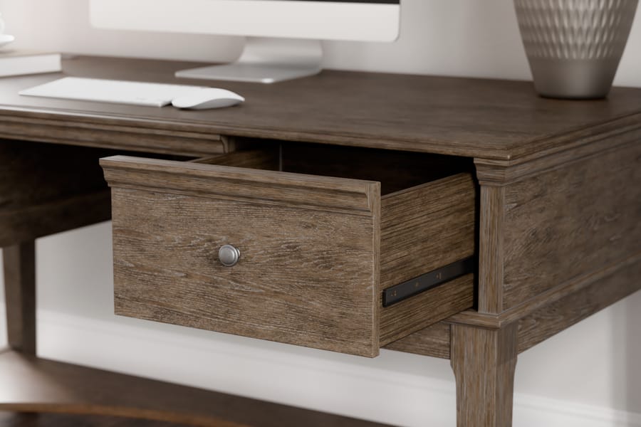 Ashley Home Office Janismore Home Office Storage Leg Desk H776-26