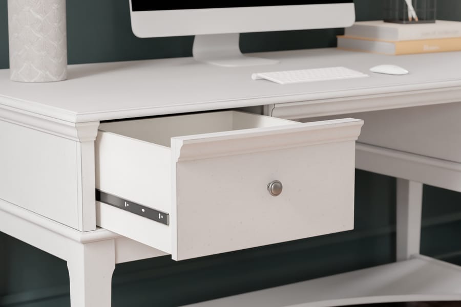 Ashley Home Office Kanwyn Home Office Storage Leg Desk H777-26