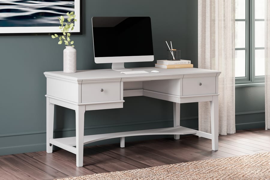 Ashley Home Office Kanwyn Home Office Storage Leg Desk H777-26