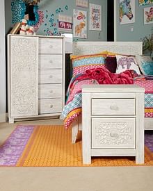 Ashley Bedroom Two Drawer Night Stand B181-92