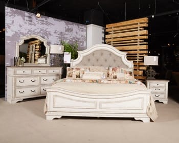 Ashley Bedroom Queen Upholstered Panel Headboard B...