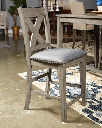 Ashley Dining Room Upholstered Barstool (QTY 2) D388-124