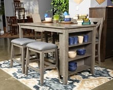 Ashley Dining Room Rectangular Dining Room Counter Table D388-13