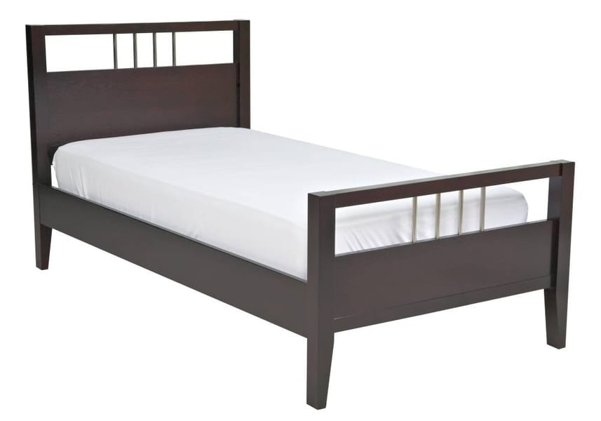 Modus Bedroom Nevis Wood Platform Bed In Espresso NV23F4