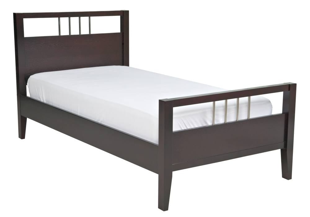 Modus Bedroom Nevis Wood Platform Bed In Espresso NV23F4