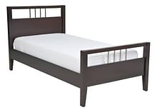 Modus Bedroom Nevis Wood Platform Bed In Espresso NV23F3
