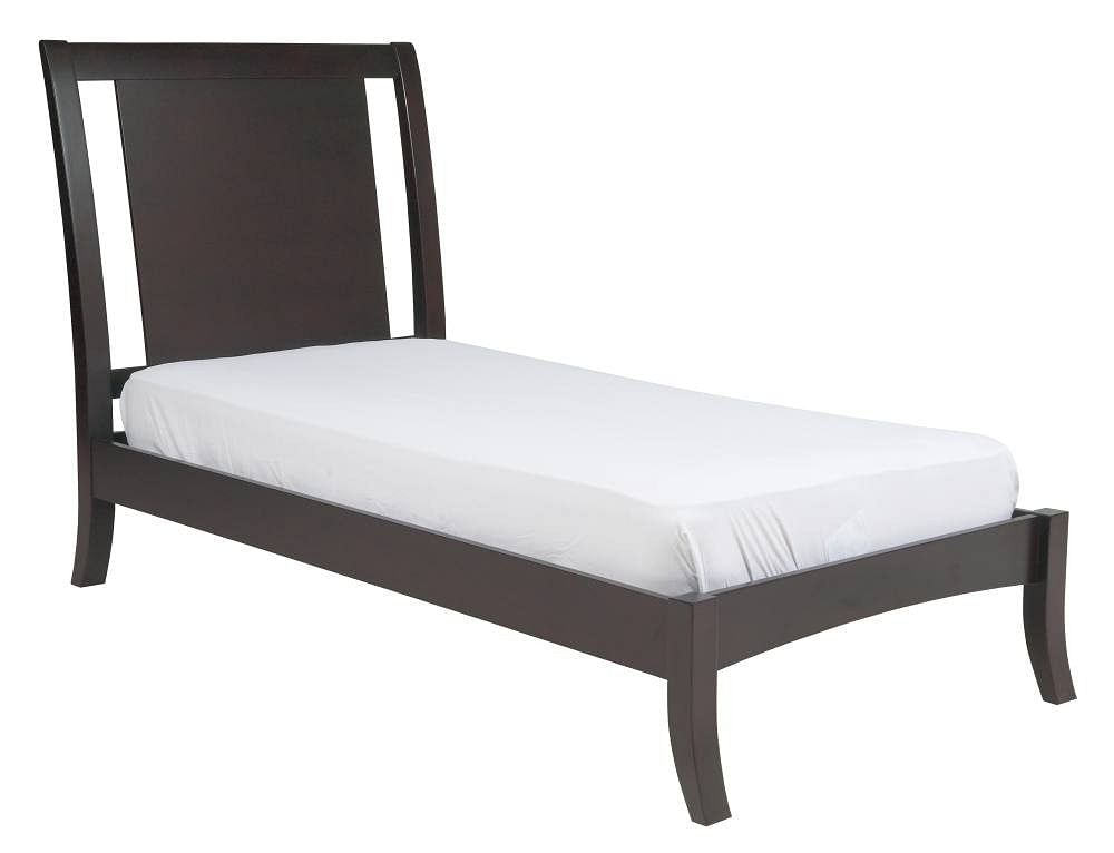 Modus Bedroom Nevis Wood Sleigh Bed In Espresso NV...