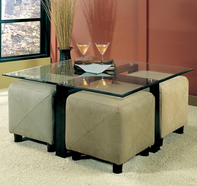 Coaster Living Room Ottoman 500124