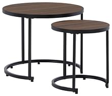 Ashley Outdoor/Patio Ayla Outdoor Nesting End Tables (Set of 2) P020-716
