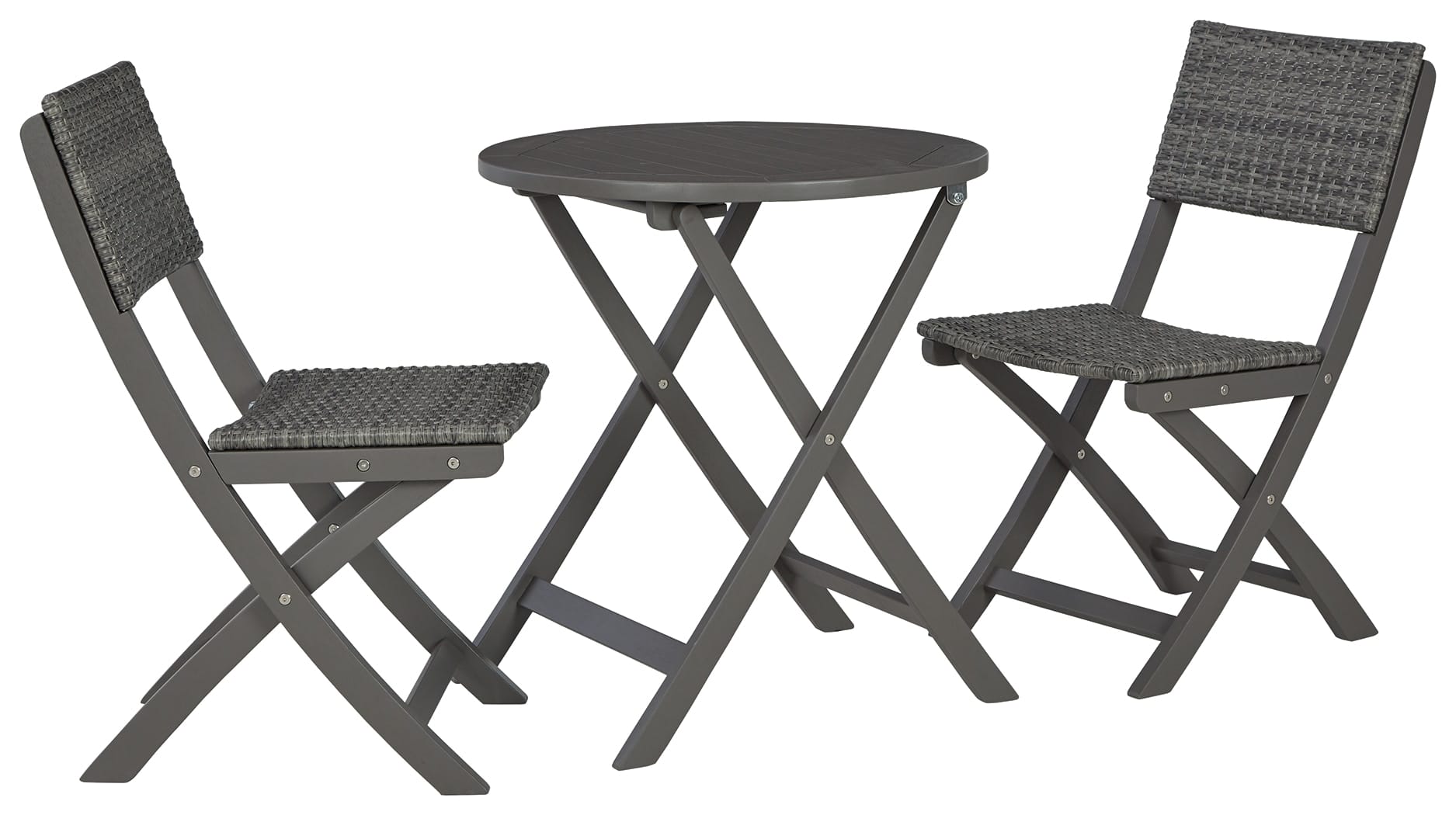 Ashley Outdoor/Patio Safari Peak Outdoor Table and Chairs (Set of 3) P201-050