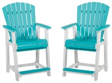 Ashley Outdoor/Patio Eisely Outdoor Counter Height Bar Stool (Set of 2) P208-124