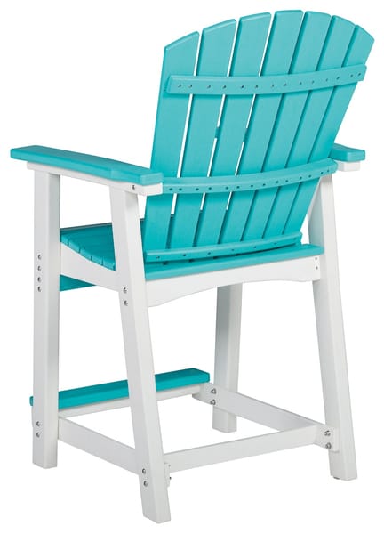 Ashley Outdoor/Patio Eisely Outdoor Counter Height Bar Stool (Set of 2) P208-124