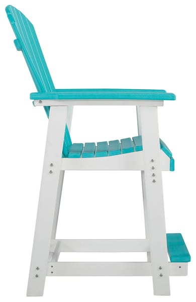 Ashley Outdoor/Patio Eisely Outdoor Counter Height Bar Stool (Set of 2) P208-124