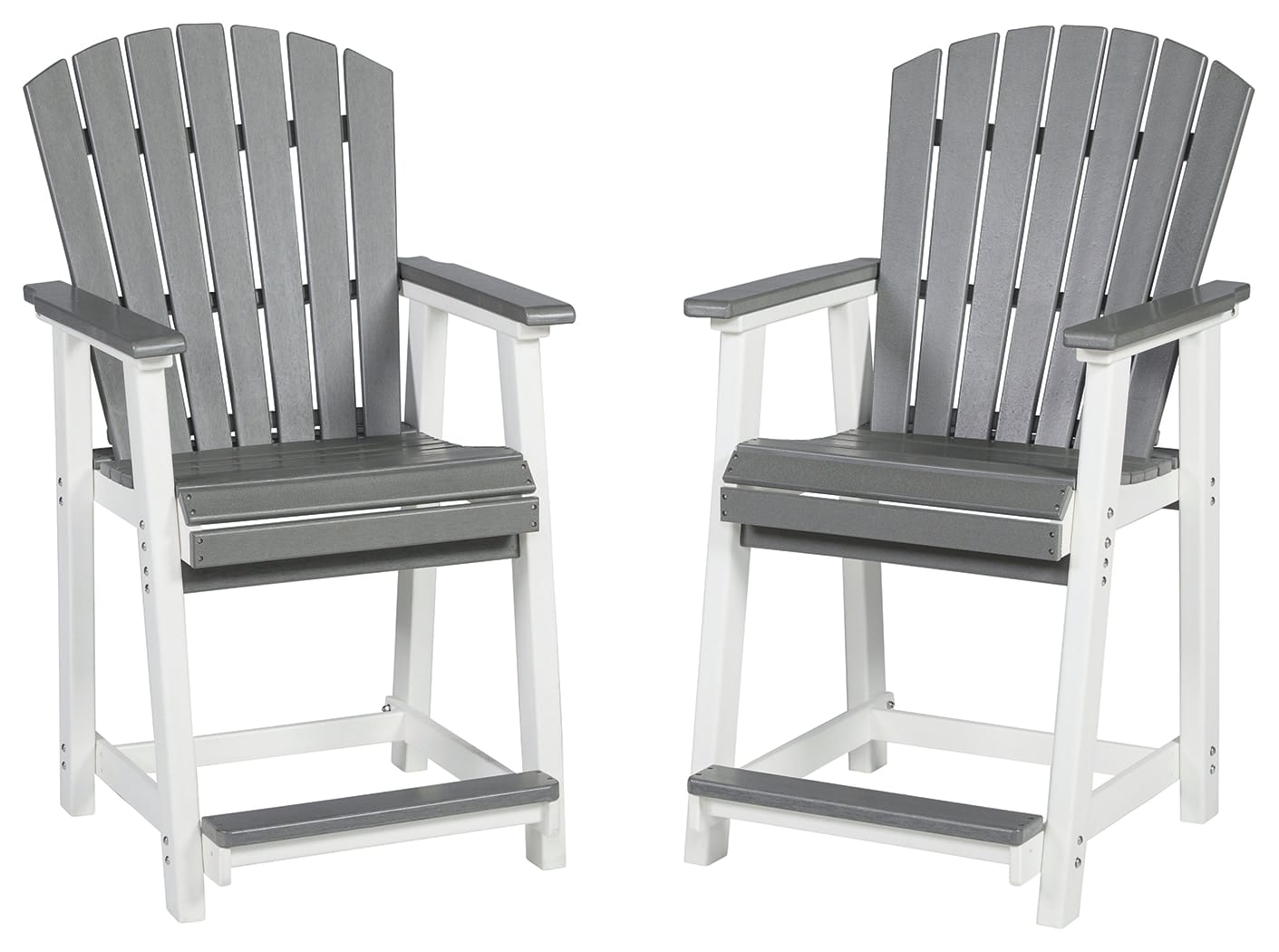 Ashley Outdoor/Patio Transville Outdoor Counter Height Bar Stool (Set of 2) P210-124