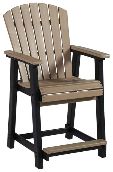 Ashley Outdoor/Patio Fairen Trail Outdoor Counter Height Bar Stool (Set of 2) P211-124