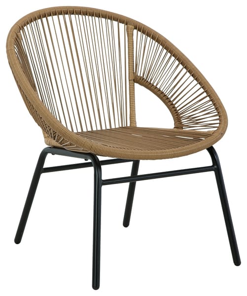 Ashley Outdoor/Patio Mandarin Cape Outdoor Chairs with Table Set (Set of 3) P312-047