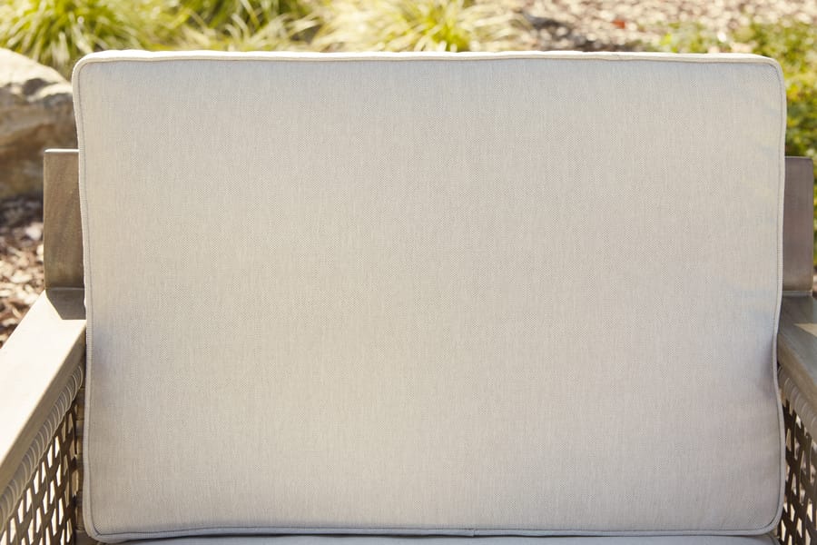 Ashley Outdoor/Patio Barn Cove Loveseat with Cushion P342-835