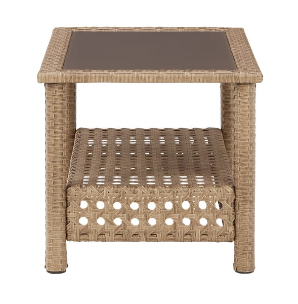 Ashley Outdoor/Patio Braylee Outdoor Loveseat with Table (Set of 2) P345-035