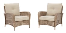 Ashley Outdoor/Patio Braylee Lounge Chair with Cushion (Set of 2) P345-820