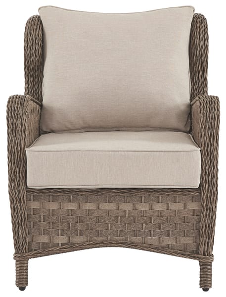 Ashley Outdoor/Patio Clear Ridge Lounge Chair with Cushion (QTY 2) P361-820