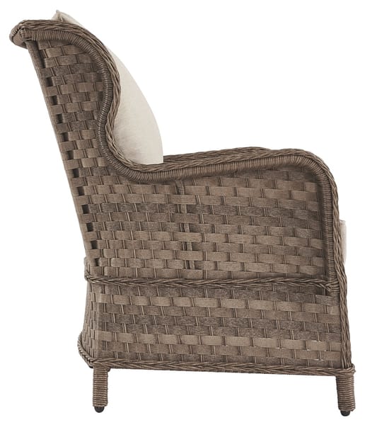 Ashley Outdoor/Patio Clear Ridge Lounge Chair with Cushion (QTY 2) P361-820