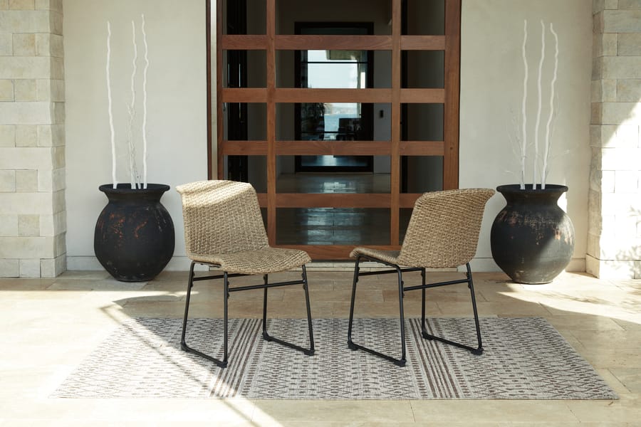 Ashley Outdoor/Patio Amaris Outdoor Dining Chair (QTY 2) P369-601