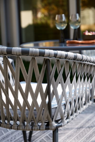 Ashley Outdoor/Patio Palm Bliss Outdoor Dining Chair (Set of 4) P372-601