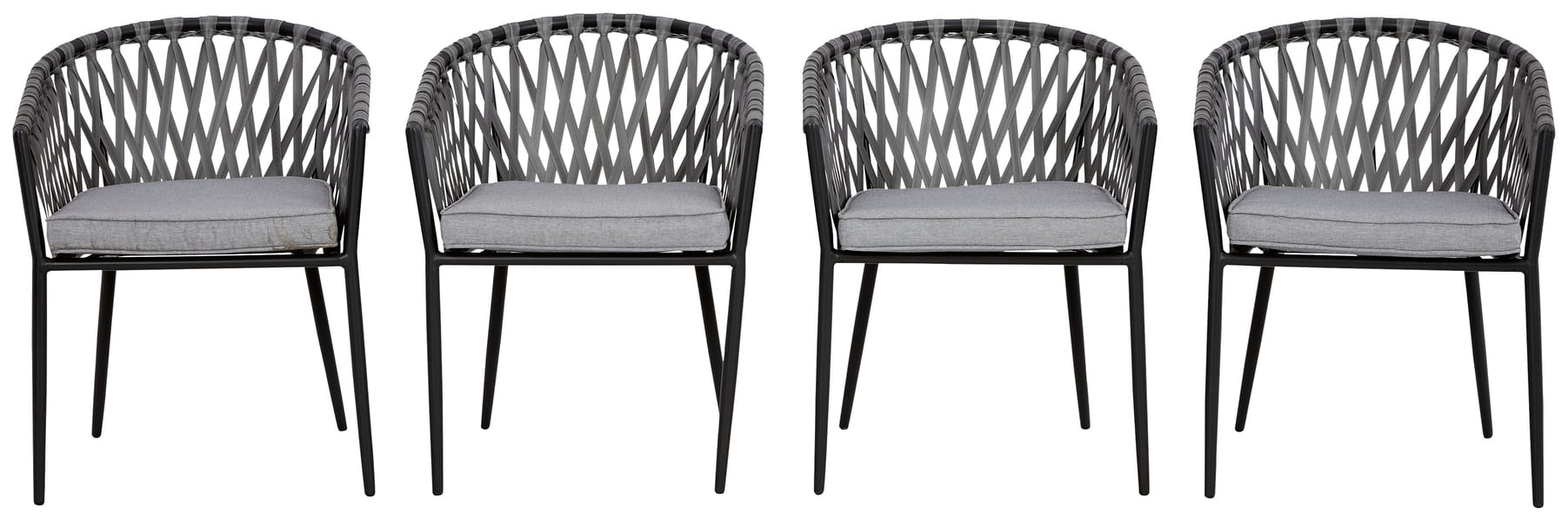 Ashley Outdoor/Patio Palm Bliss Outdoor Dining Chair (Set of 4) P372-601