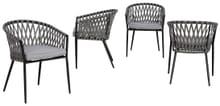 Ashley Outdoor/Patio Palm Bliss Outdoor Dining Chair (Set of 4) P372-601