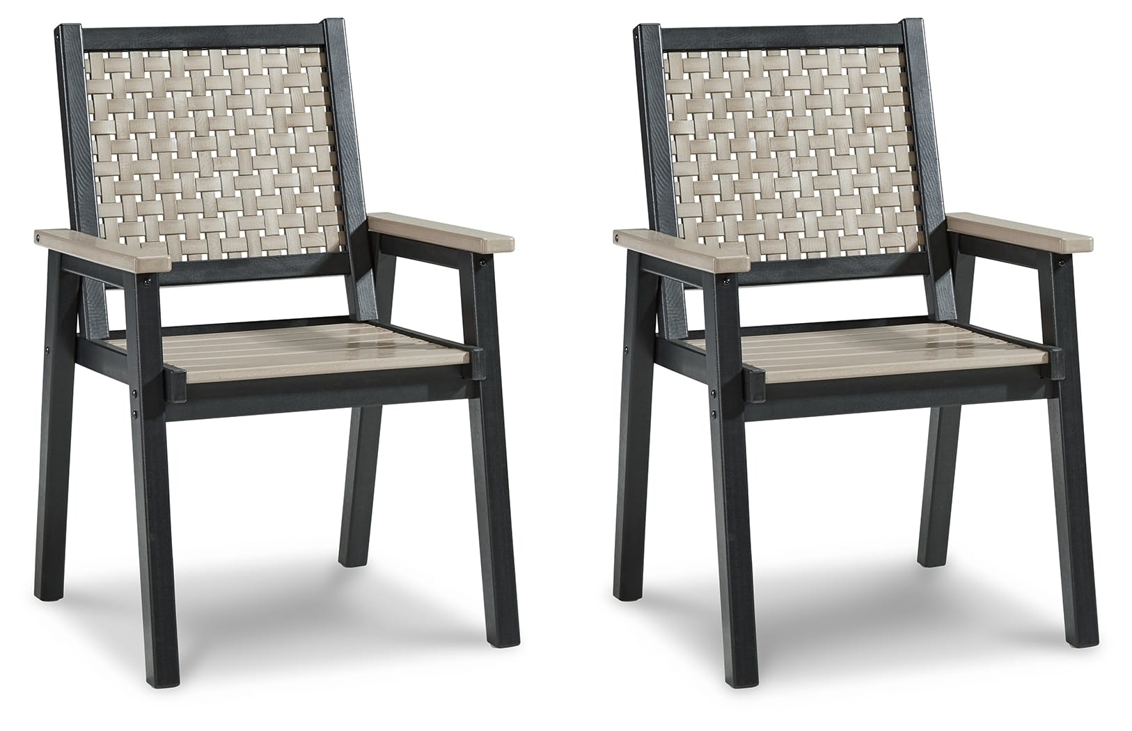 Ashley Outdoor/Patio Mount Valley Arm Chair (set Of 2) P384-603A