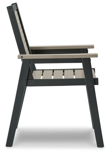 Ashley Outdoor/Patio Mount Valley Arm Chair (set Of 2) P384-603A