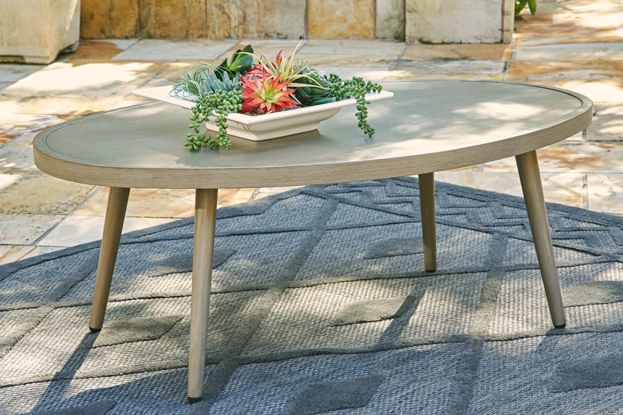 Ashley Outdoor/Patio Swiss Valley Outdoor Coffee Table P390-700