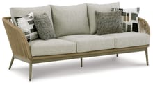 Ashley Outdoor/Patio Swiss Valley Outdoor Sofa with Cushion P390-838