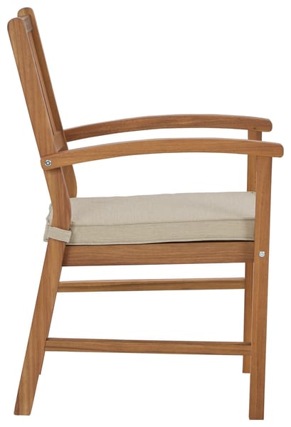 Ashley Outdoor/Patio Janiyah Outdoor Dining Arm Chair (Set of 2) P407-601A