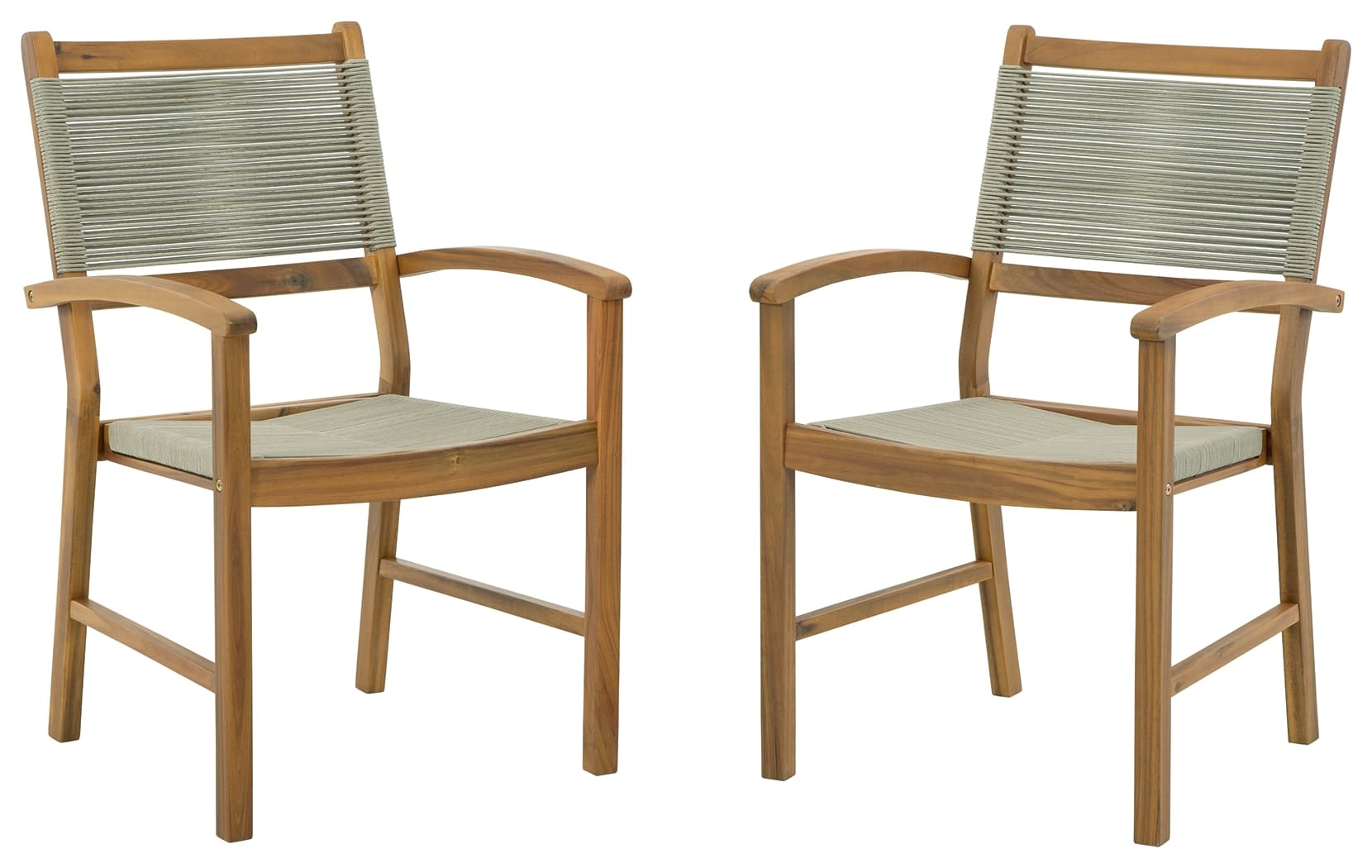 Ashley Outdoor/Patio Janiyah Outdoor Dining Arm Chair (Set of 2) P407-602A