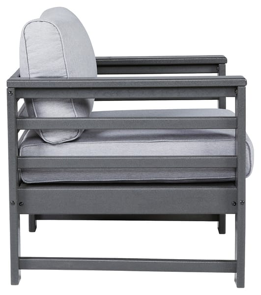 Ashley Outdoor/Patio Amora Outdoor Lounge Chair with Cushion (Set of 2) P417-820