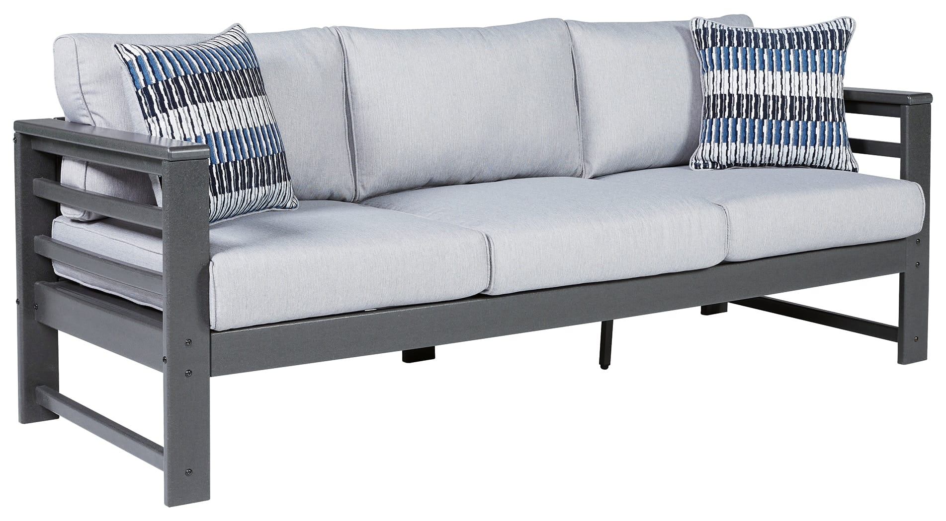 Ashley Outdoor/Patio Amora Outdoor Sofa with Cushion P417-838