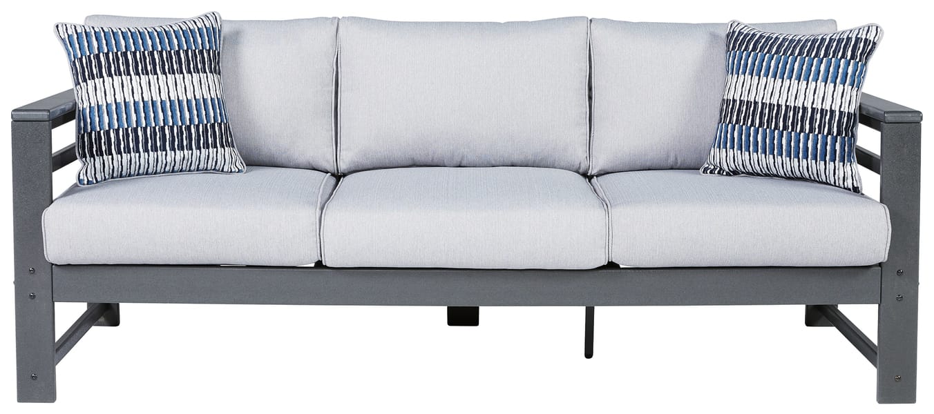 Ashley Outdoor/Patio Amora Outdoor Sofa with Cushion P417-838