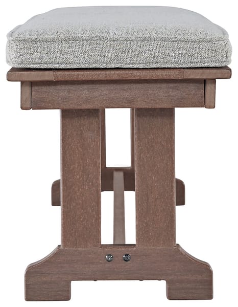Ashley Dining Room Emmeline Outdoor Dining Bench with Cushion P420-600