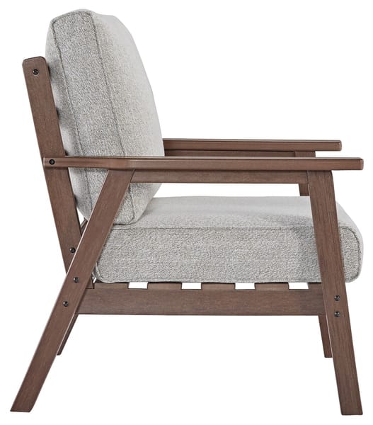Ashley Outdoor/Patio Emmeline Outdoor Lounge Chair with Cushion (Set of 2) P420-820