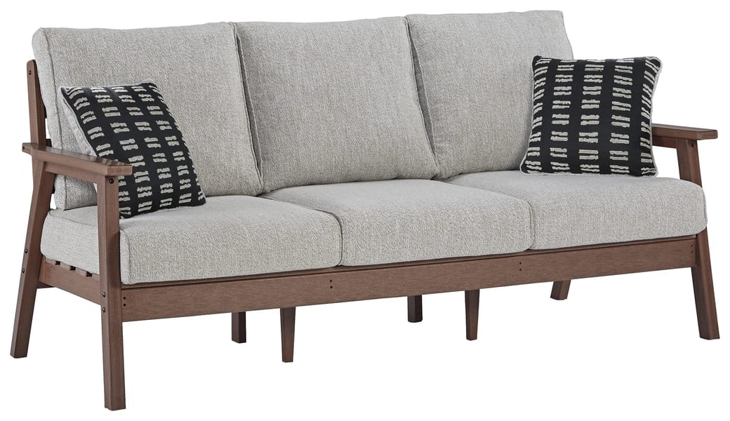 Ashley Outdoor/Patio Emmeline Outdoor Sofa with Cushion P420-838